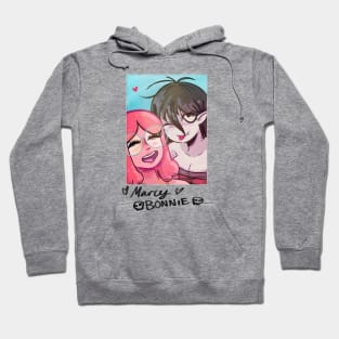 Bubblegum and Marceline Polaroid Hoodie